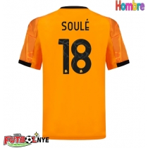 Camiseta AS Roma Matias Soule #18 Visitante Equipación 2025-26 manga corta